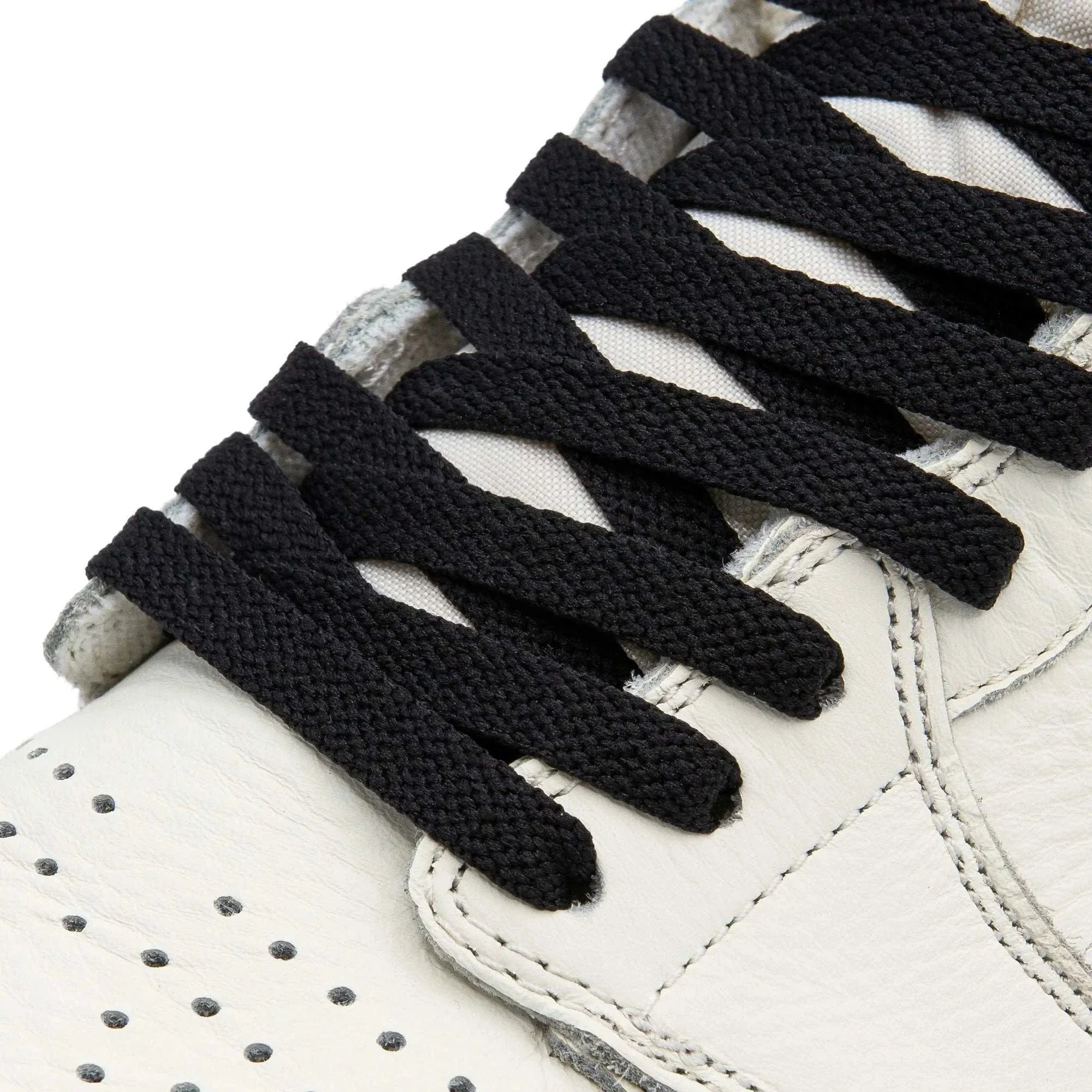 Black Jordan 1 Replacement Shoelaces