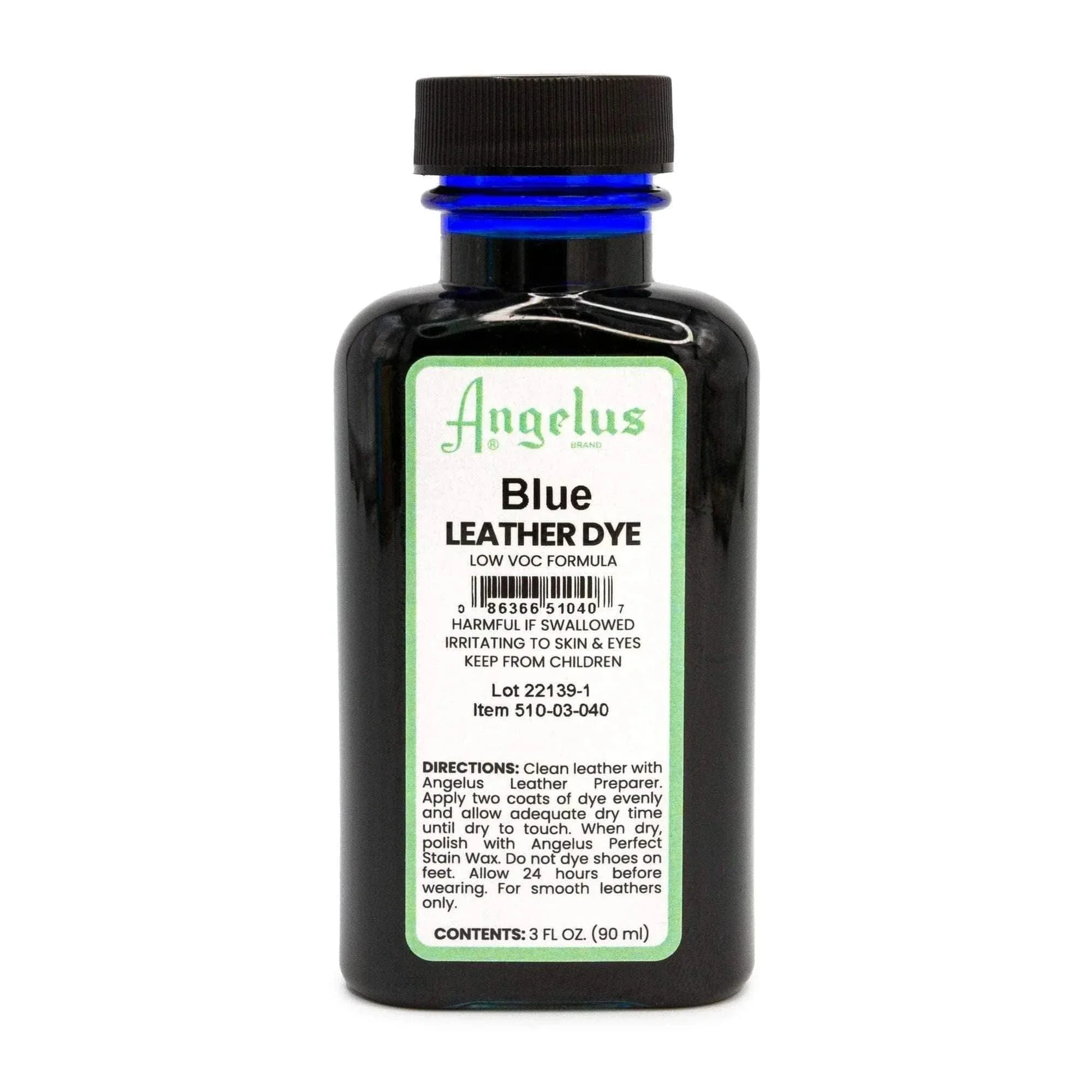 Blue Low VOC Leather Dye