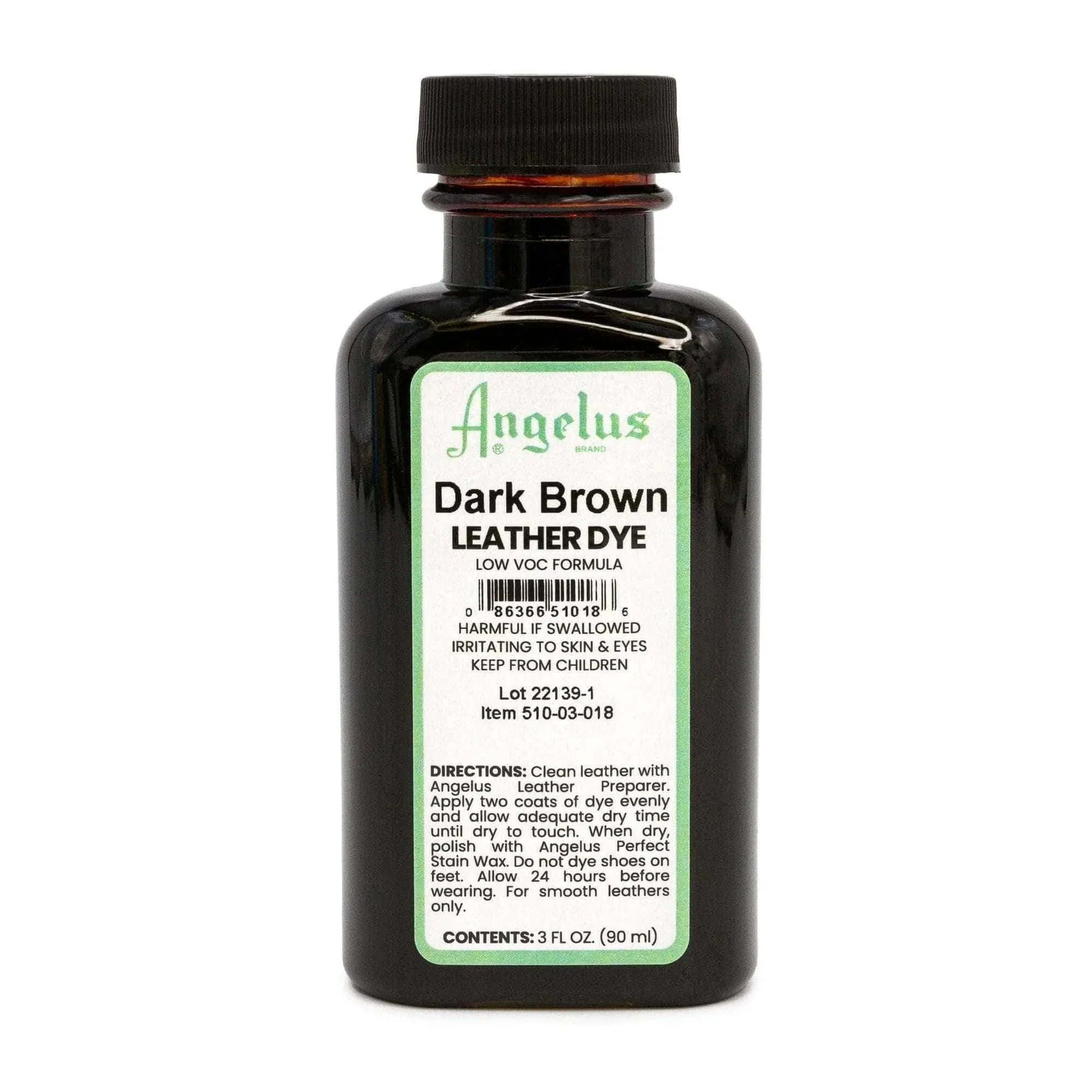 Dark Brown Low VOC Leather Dye