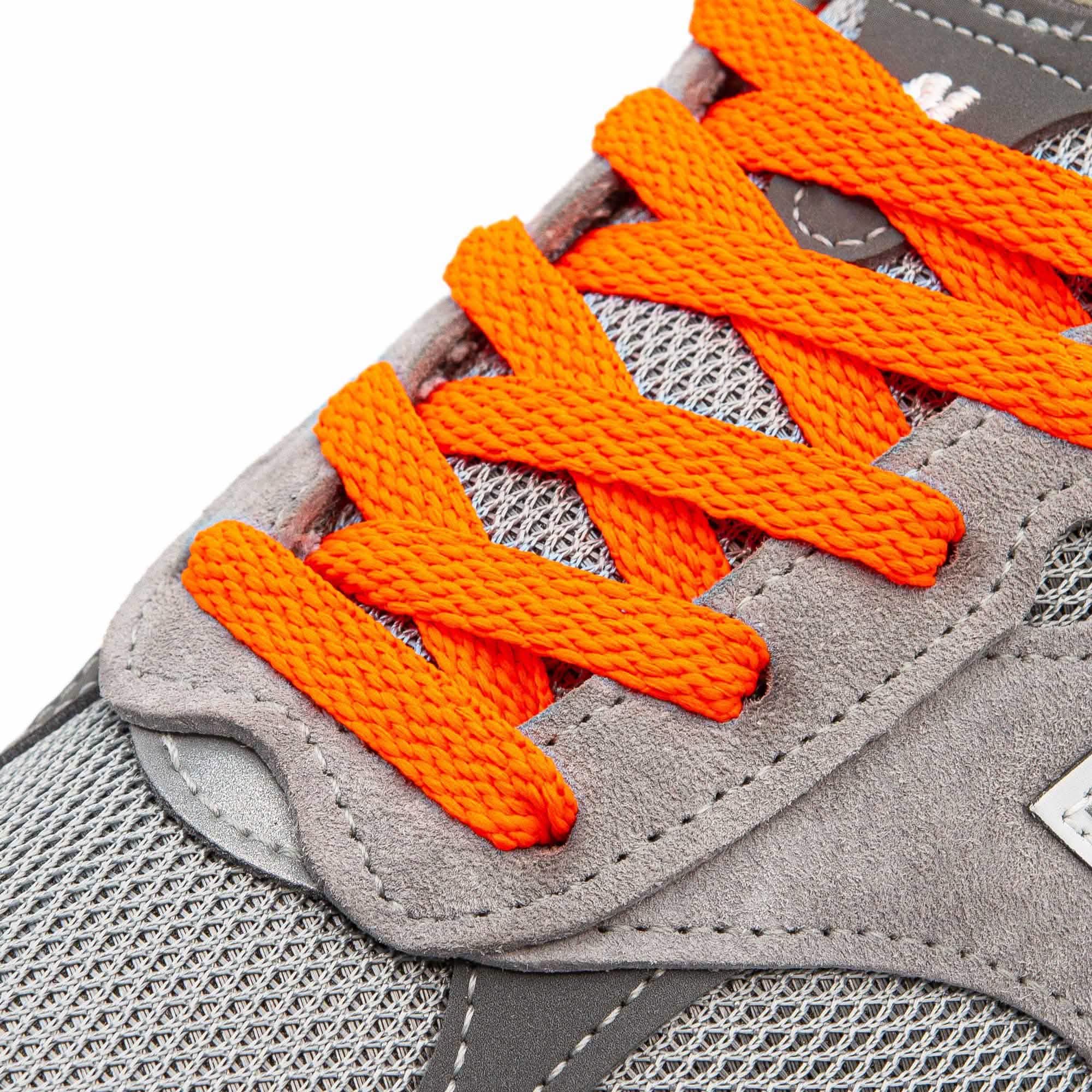 Flaming Orange Shoe Laces