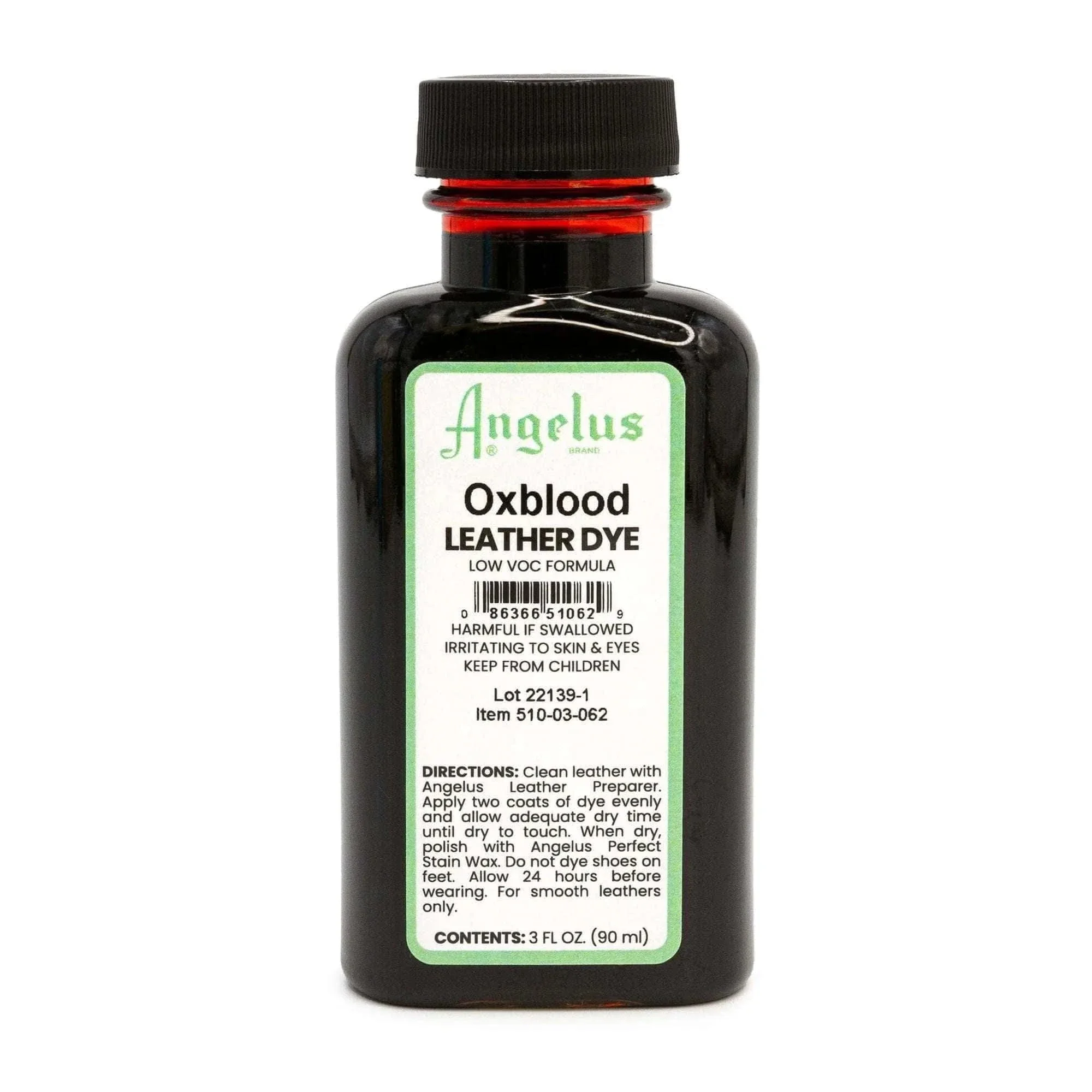 Oxblood Low VOC Leather Dye