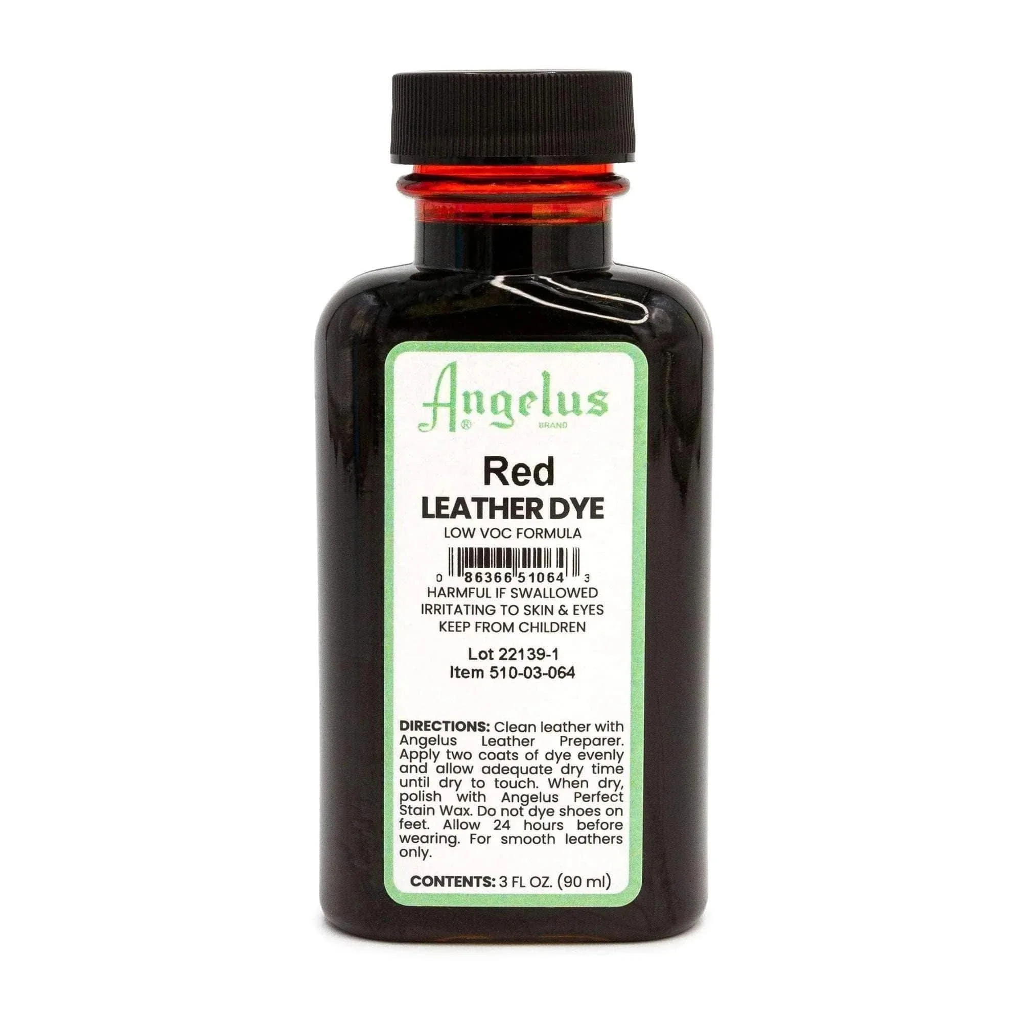 Red Low VOC Leather Dye