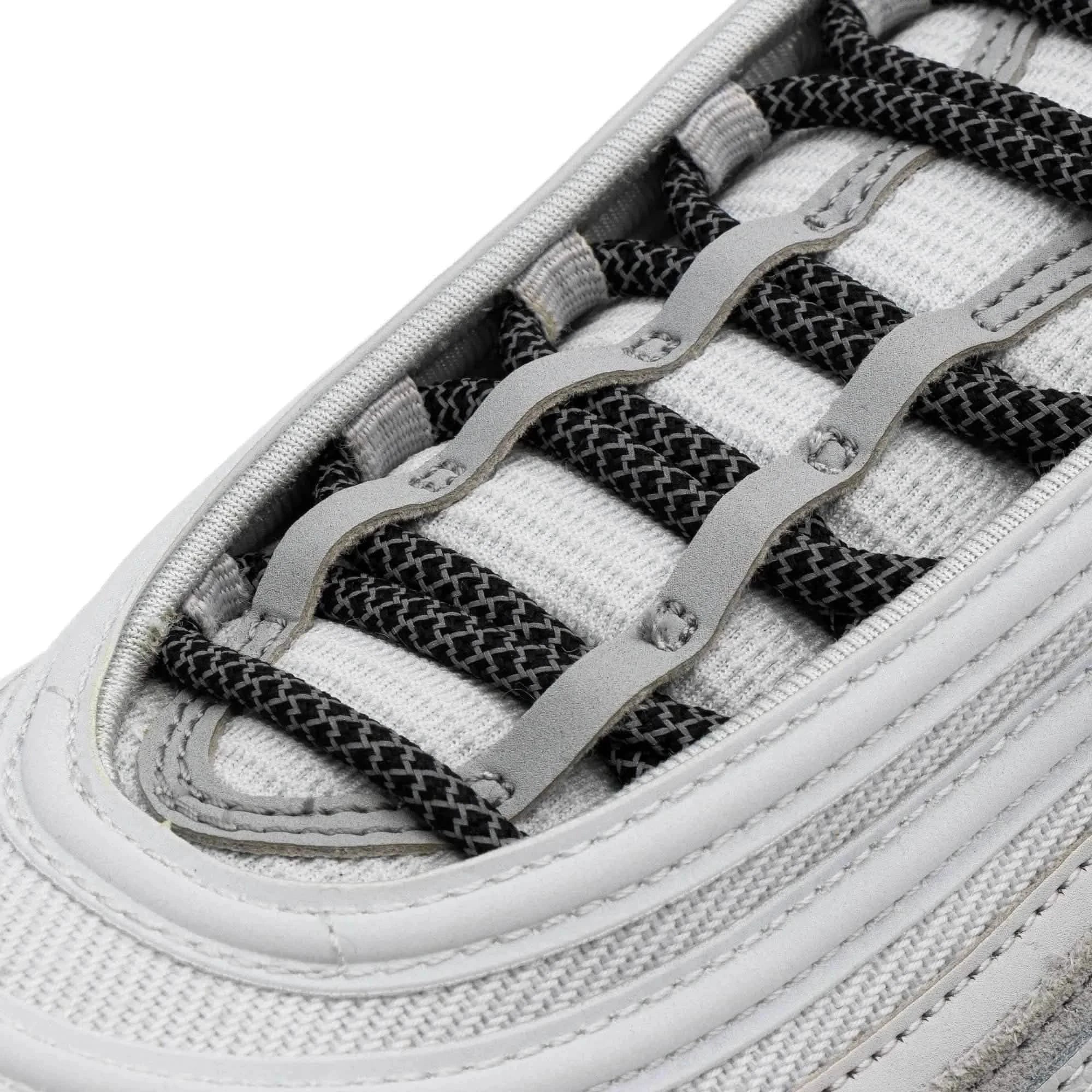 Black 3M Reflective Rope Laces - Angelus