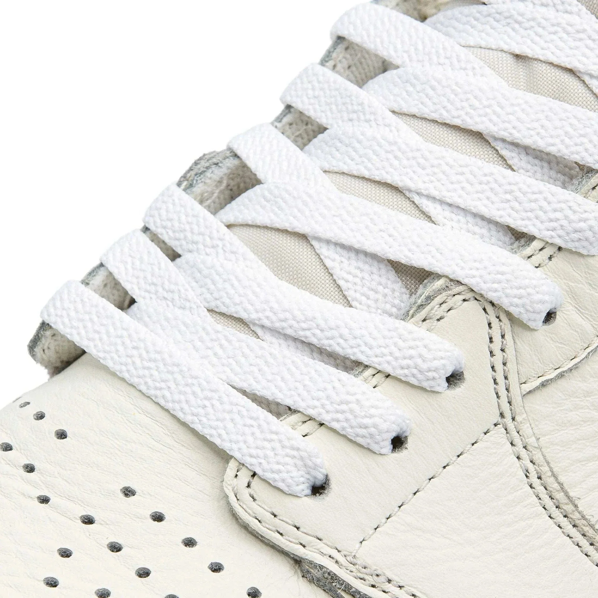 White Jordan 1 Replacement Shoelaces