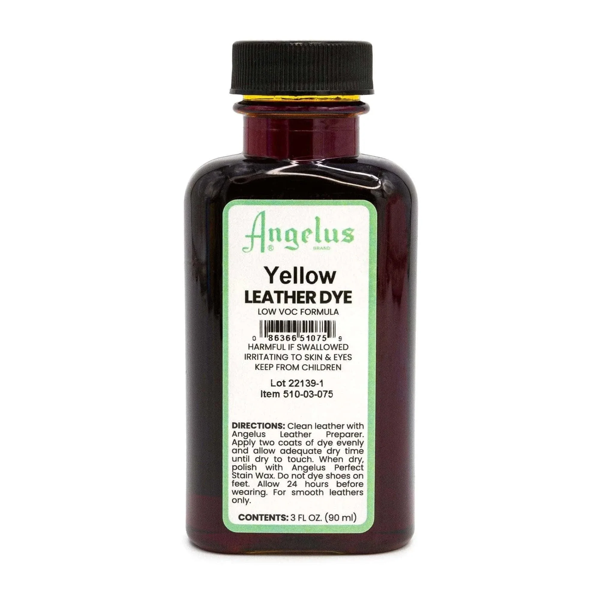 Yellow Low VOC Leather Dye