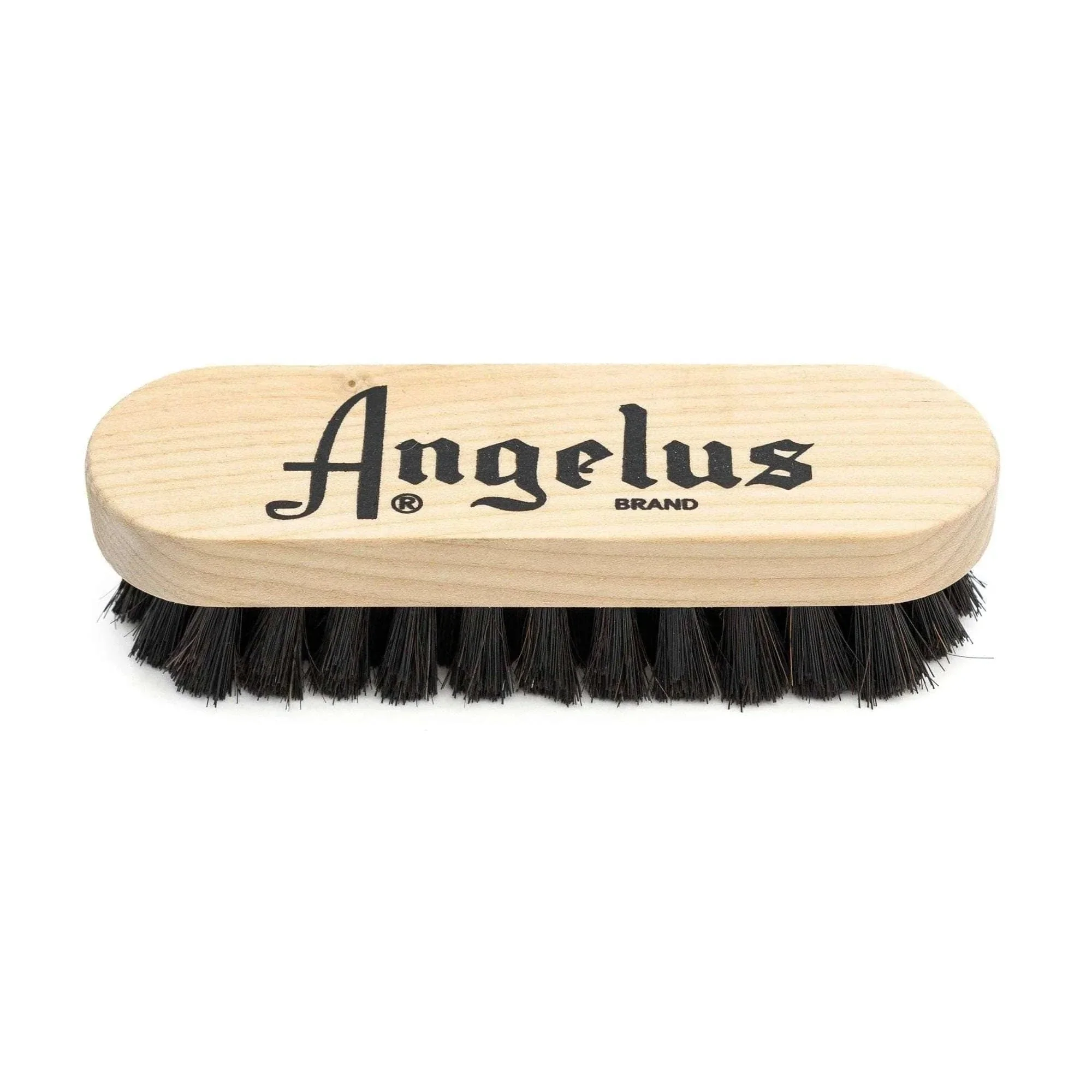 Premium Shoe Shine Brush - 100% Real Horsehair
