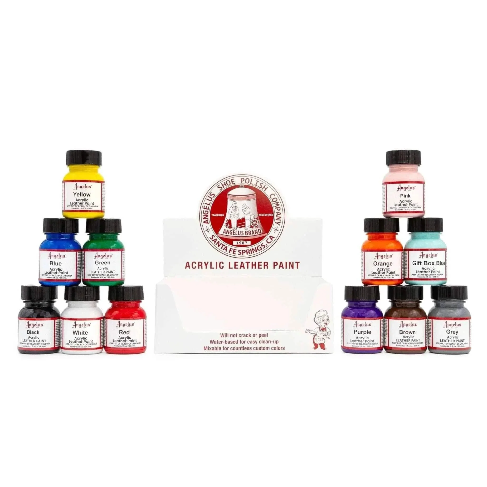 12 Color Paint Assortment Kit