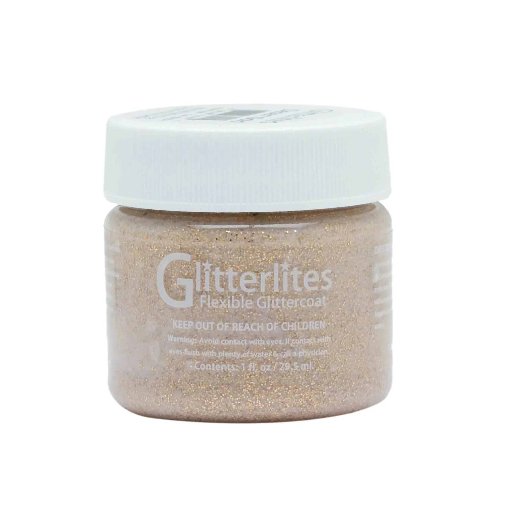 Angelus Glitterlites Paint - Desert Gold
