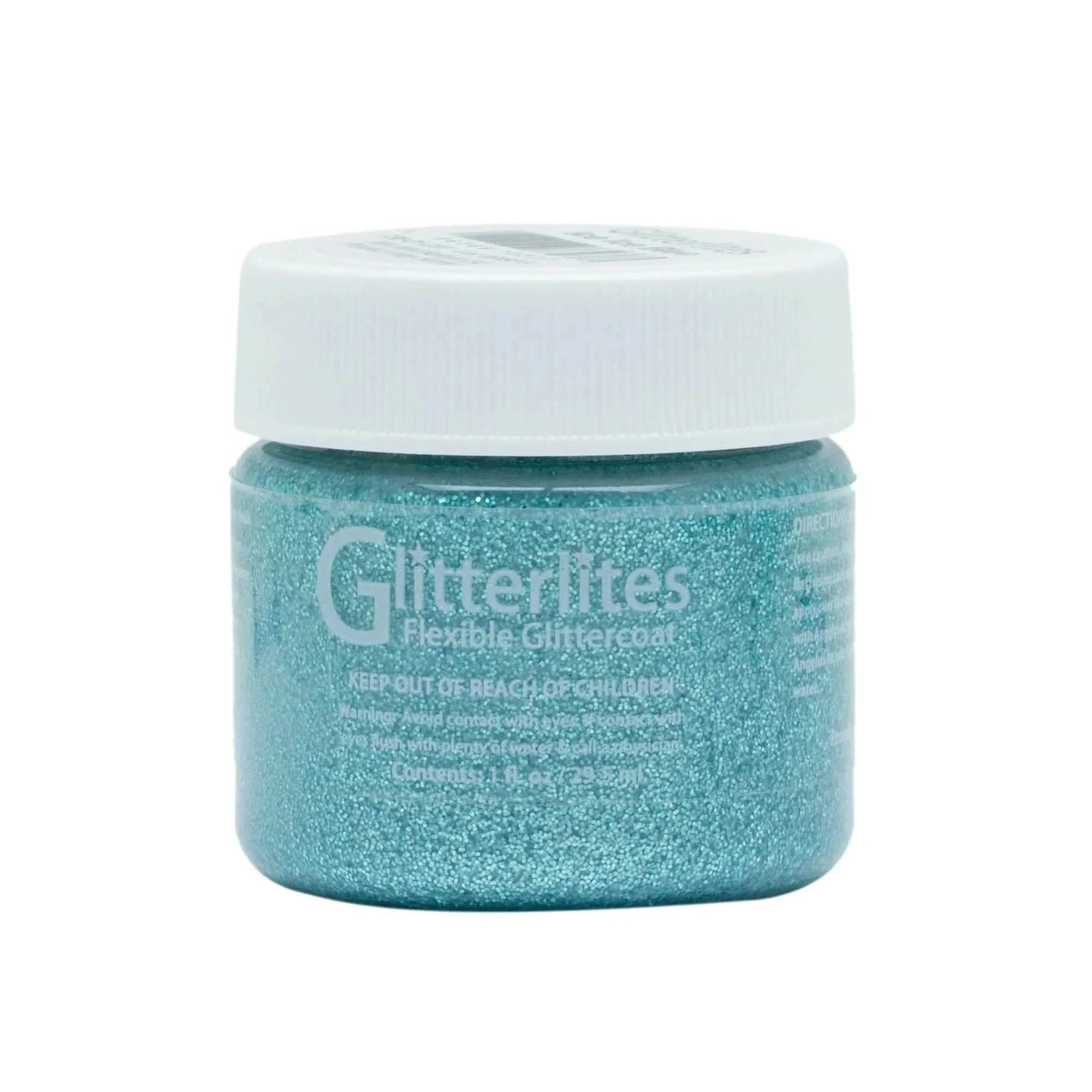 Angelus Glitterlites Paint - Ice Ice Blue