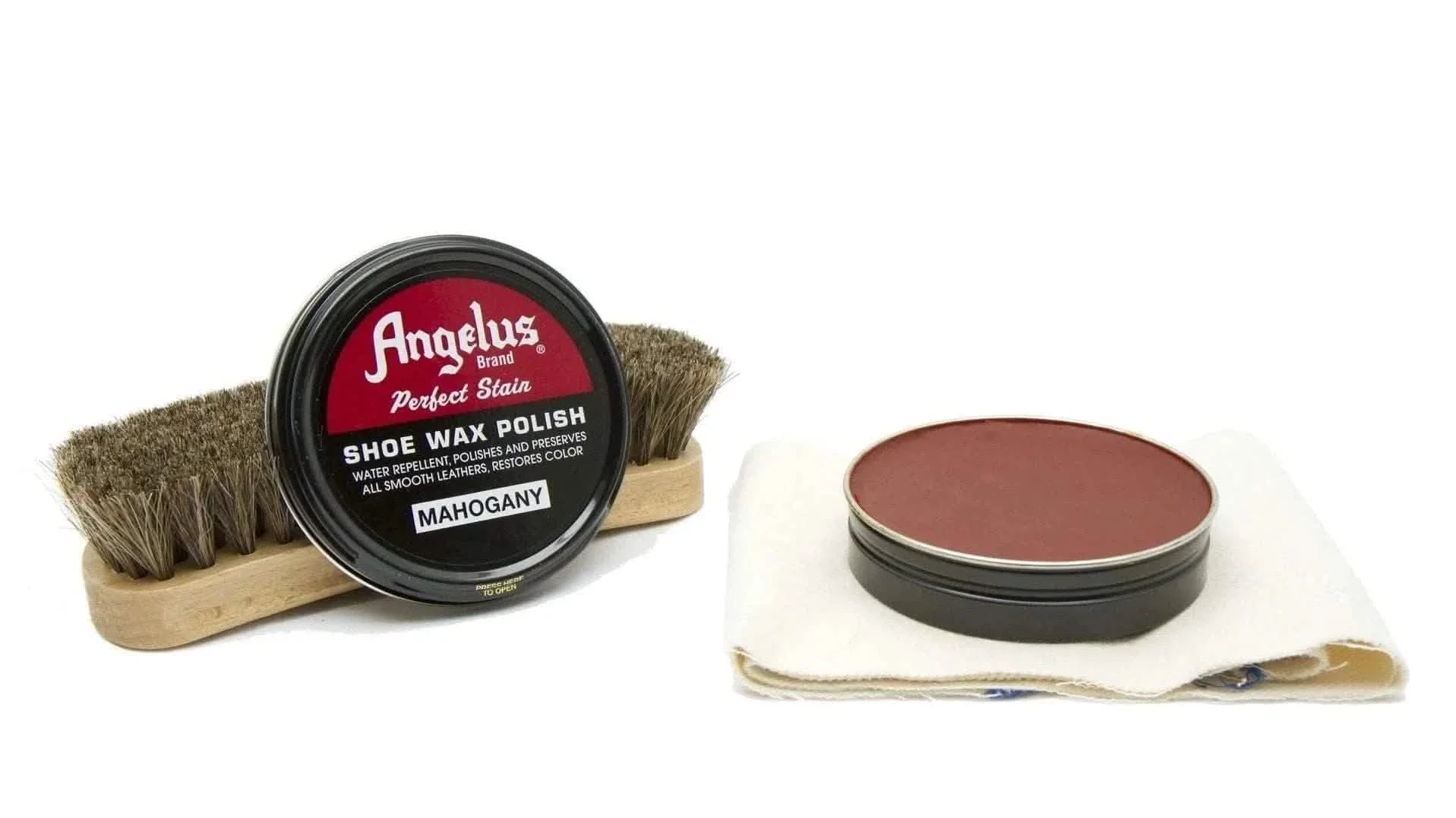 Angelus Mahogany Shoe Wax Polish 3 Angelus Mahogany Shoe Wax Polish