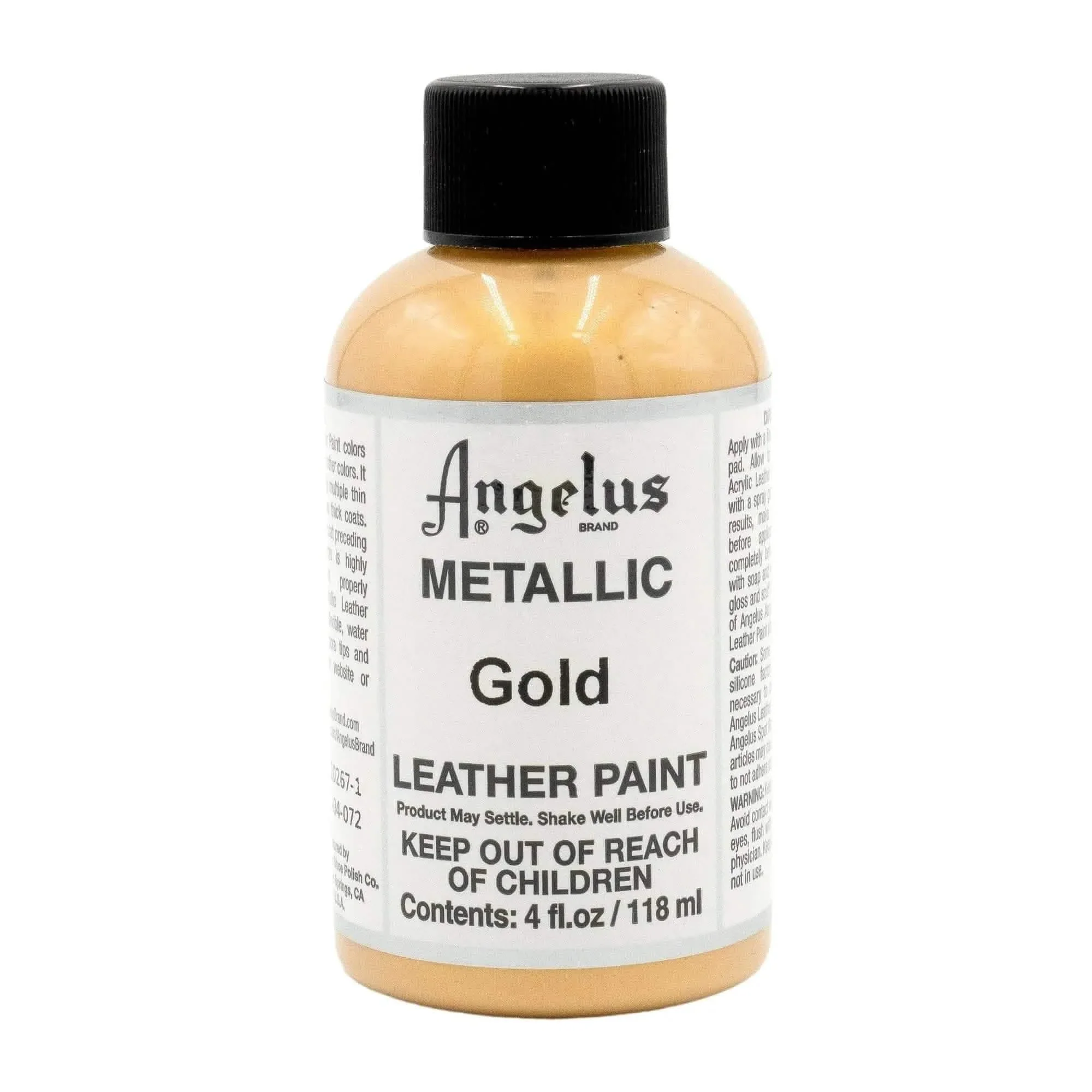 Angelus Metallic Gold Acrylic Leather Paint