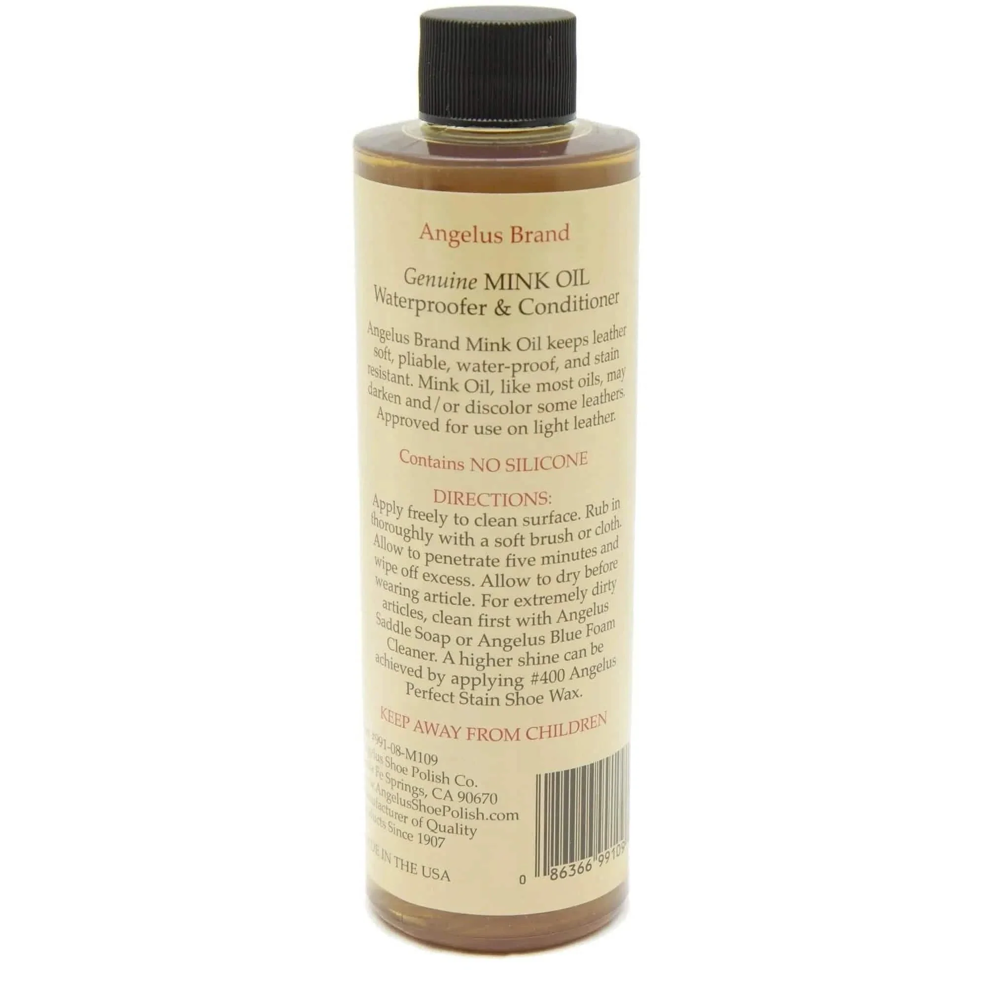 Angelus Mink Oil - Liquid