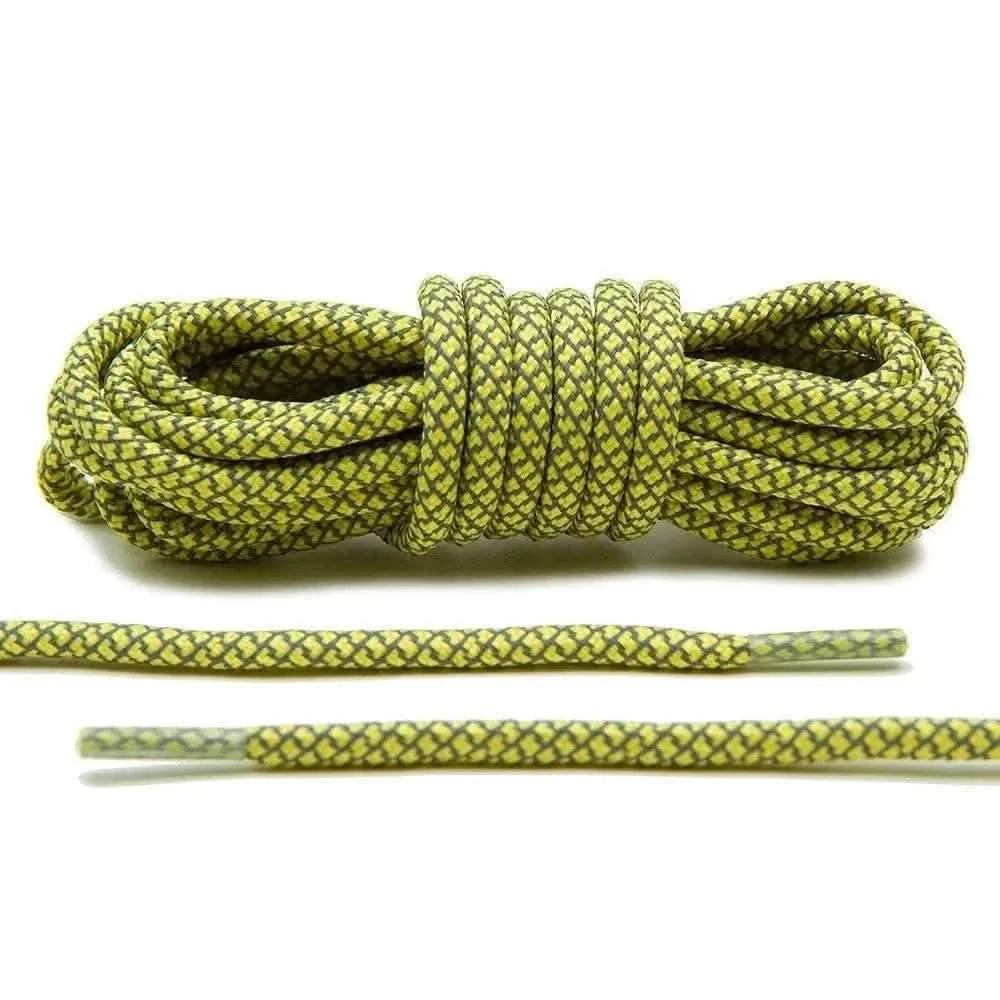 Yellow 3M Reflective Rope Laces