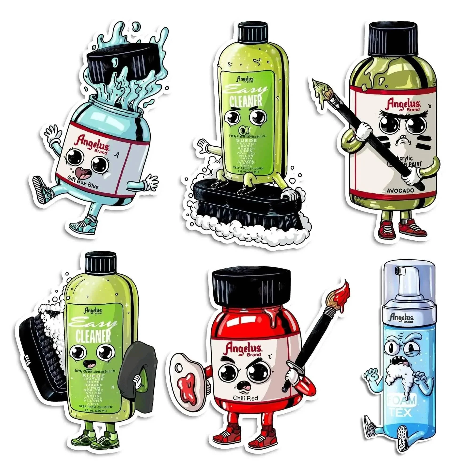 Angelus Products Sticker Pack by AlexMDC #1