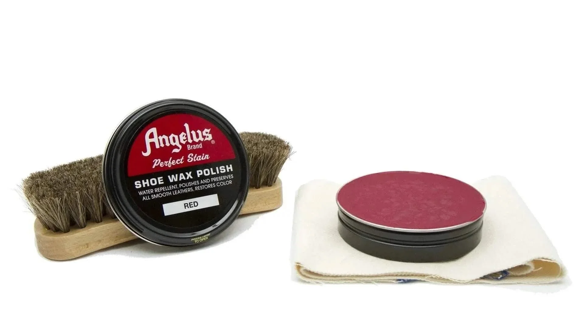 Angelus Red Shoe Wax Polish