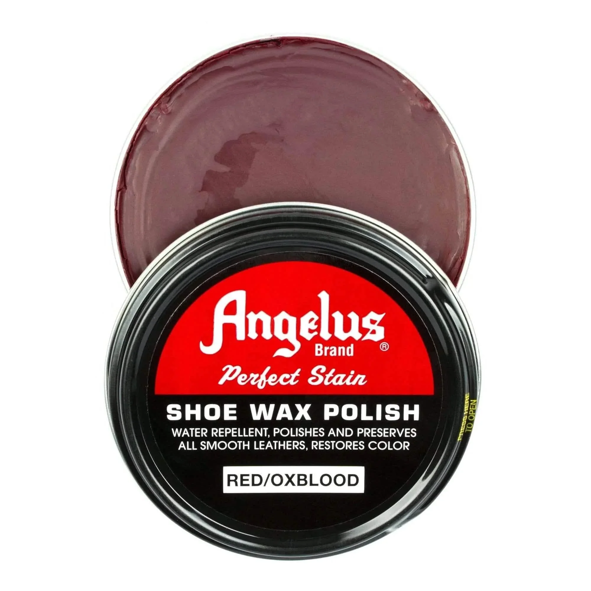 Angelus Red/Oxblood Shoe Wax Polish