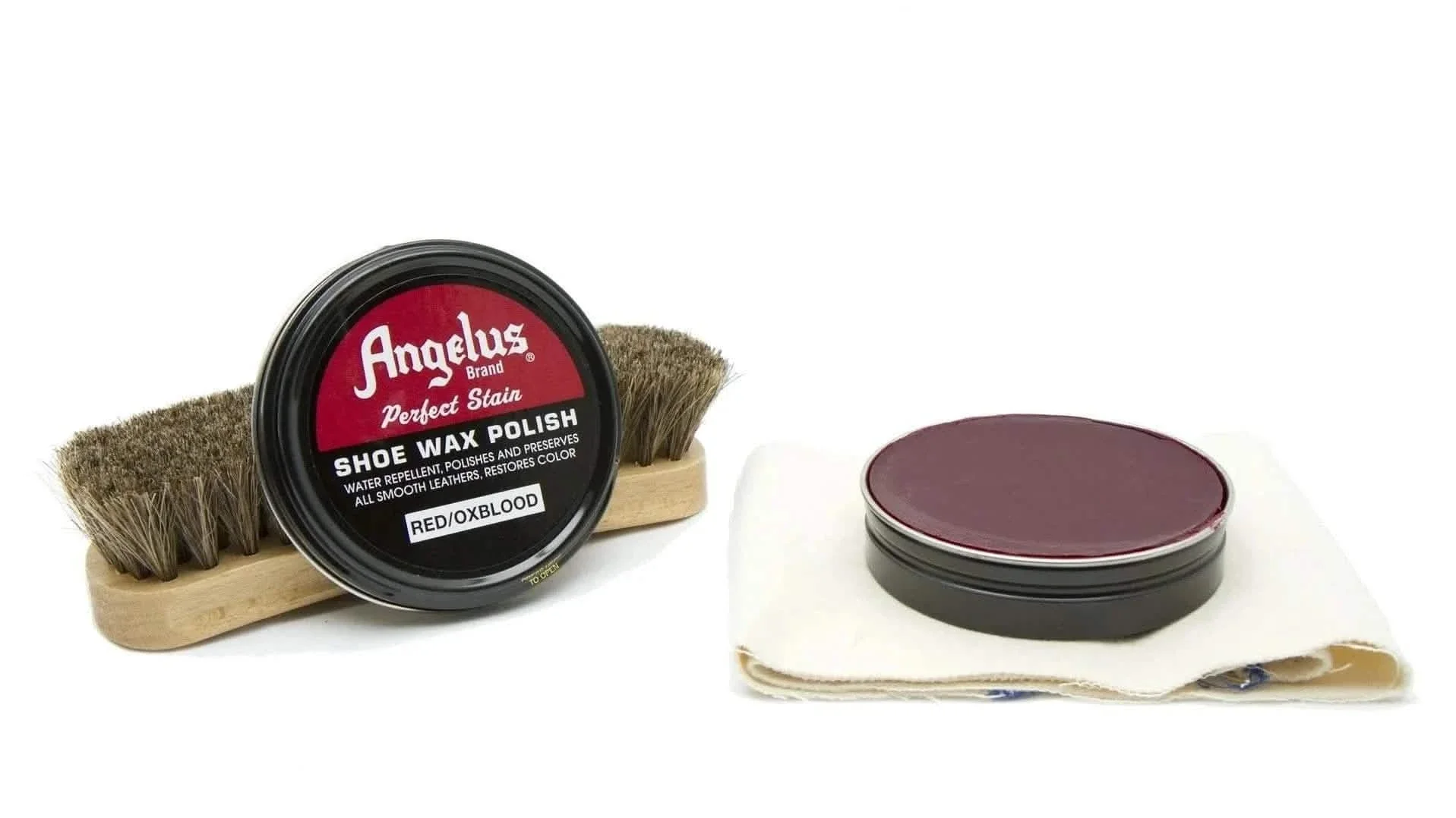 Angelus Red/Oxblood Shoe Wax Polish