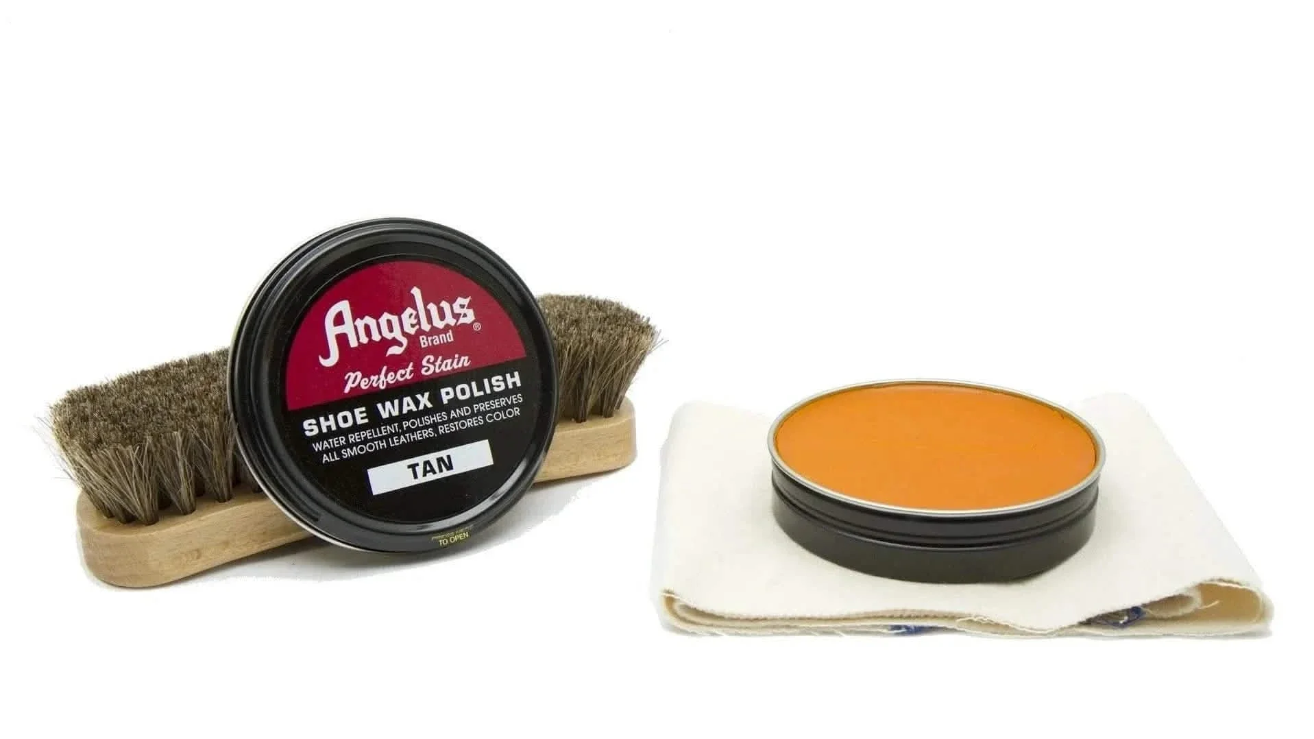 Angelus Tan Shoe Wax Polish 3 Angelus Tan Shoe Wax Polish