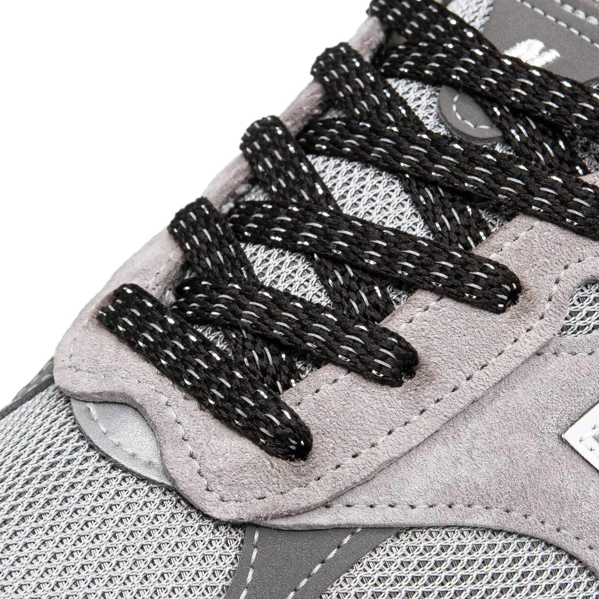 Black - Reflective Flat Laces 2.0